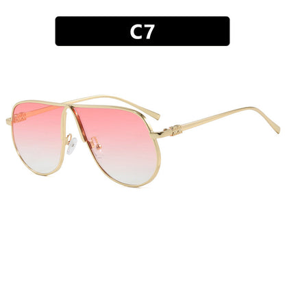Women's Aviator sunglasses with high-quality metal frame and polarized lenses Karnz