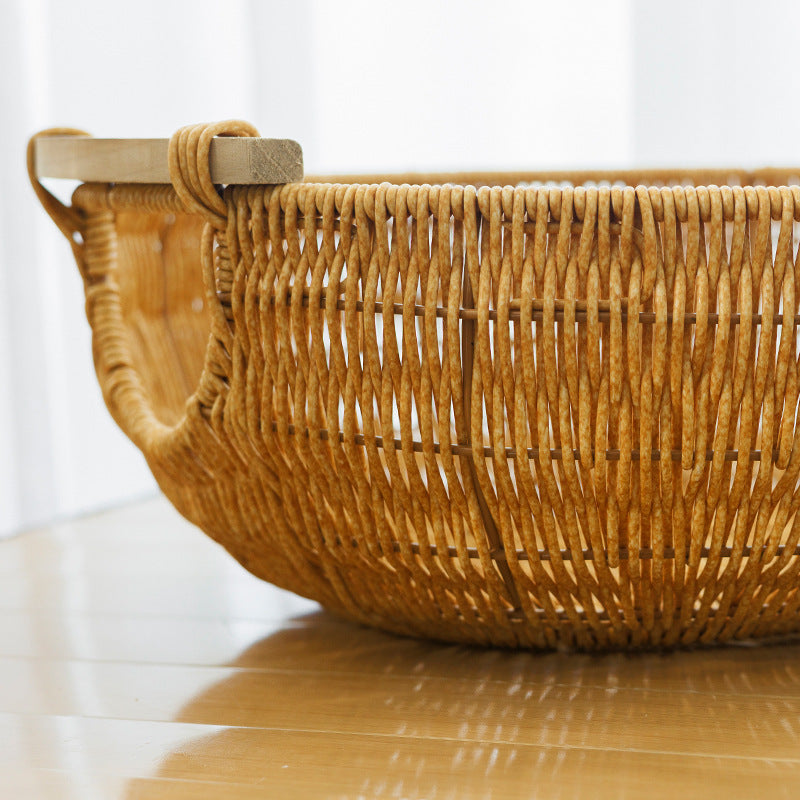 Decorative Woven Living Room Basket Acalora