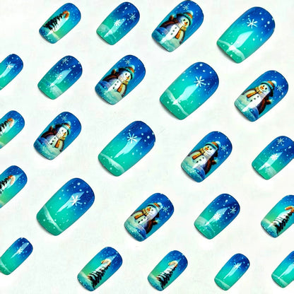 Winter Wonderland Themed Nail Art Acalora
