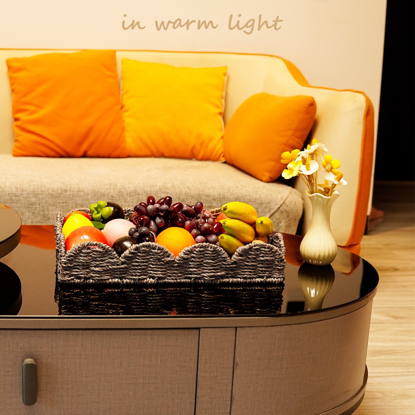 Decorative Woven Storage Acalora