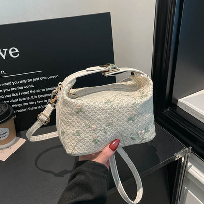 Embroidered Floral Mini Handbag Acalora
