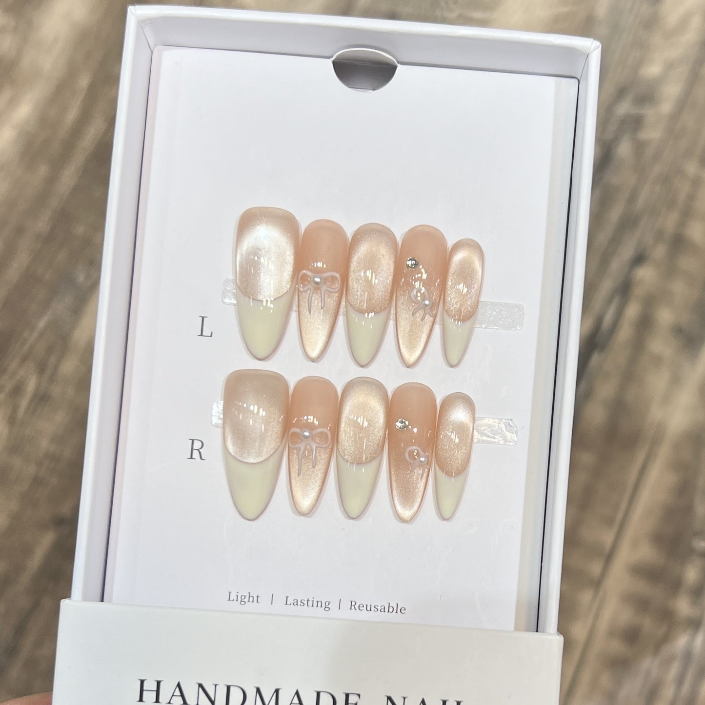 Reusable Handmade Acrylic Nail Tips Acalora