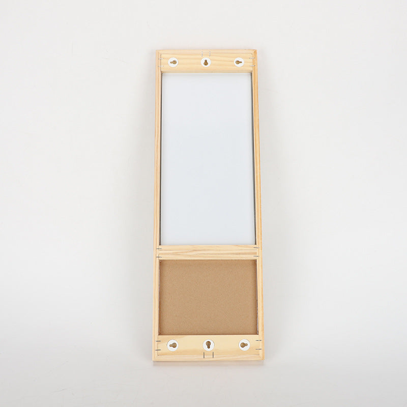 Decorative Wall Mirror Made of Rattan Acalora