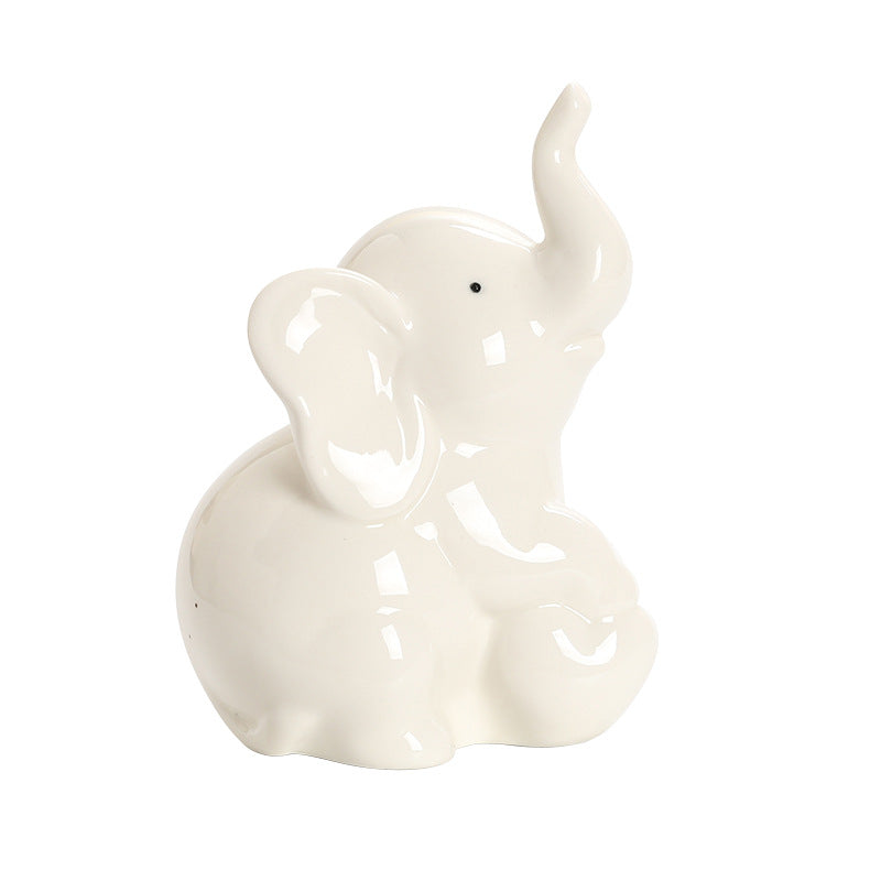 Playful and elegant elephant decorative figure Acalora