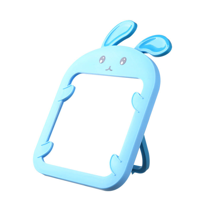Cute Bunny-Themed Handheld Mirror