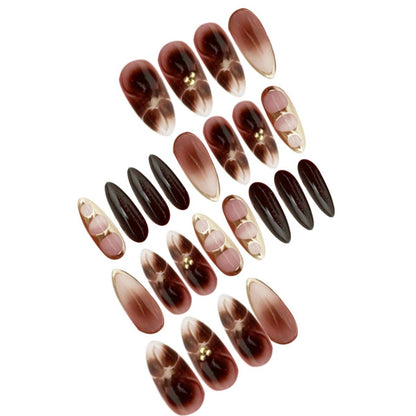 Decorative Press-On Nail Art with Unique Design Acalora