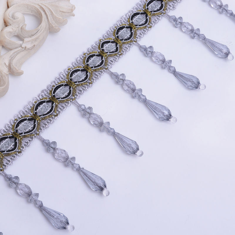Embellished lace edge Acalora