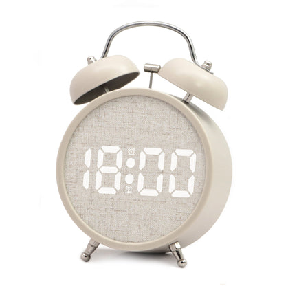 Digital Alarm Clock in Modern Design with Large LED Display