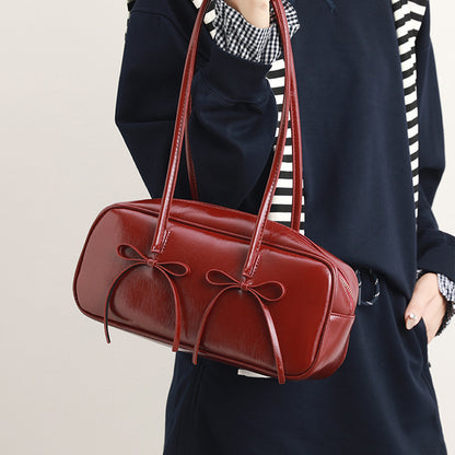 Stylish Leather Tote Acalora