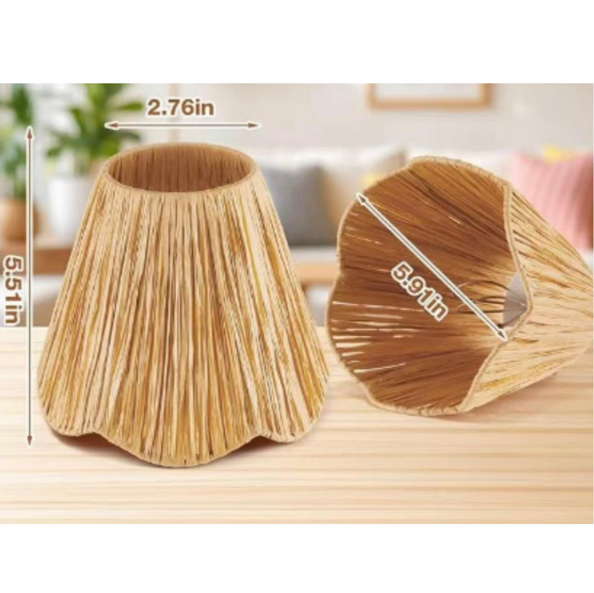 Decorative lampshade with modern design Acalora