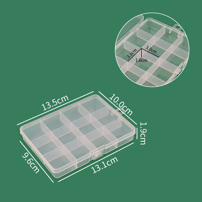 Versatile Clear Storage Organizer Box Acalora