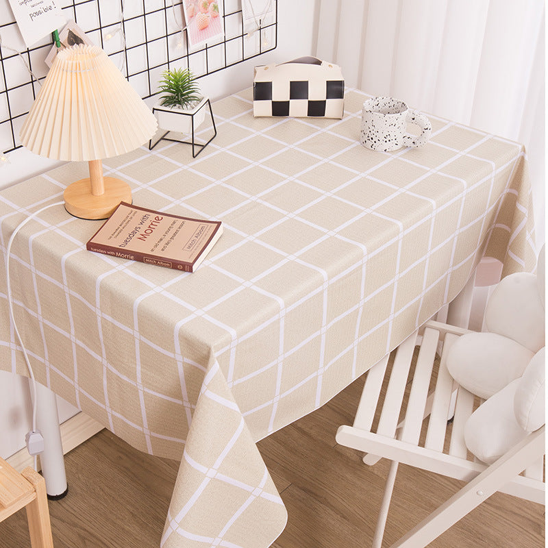 Elegant Textured Dining Tablecloth