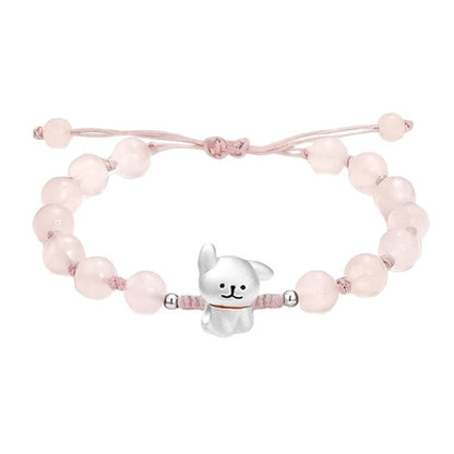 Adjustable Cute Dog Charm Bracelet Acalora