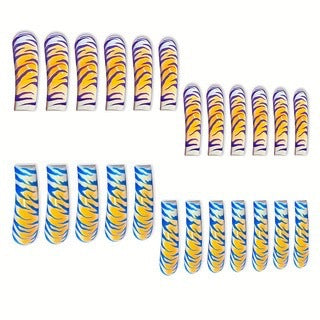 Exotic Animal Print Artistic Press-On Nails Acalora