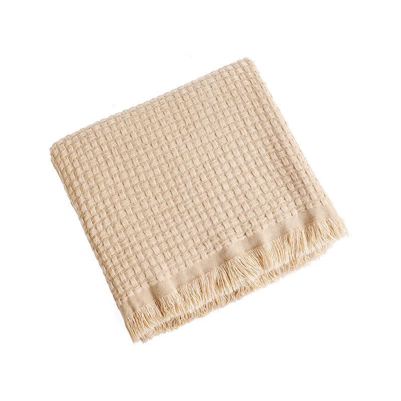 Textured Luxury Throw Blanket