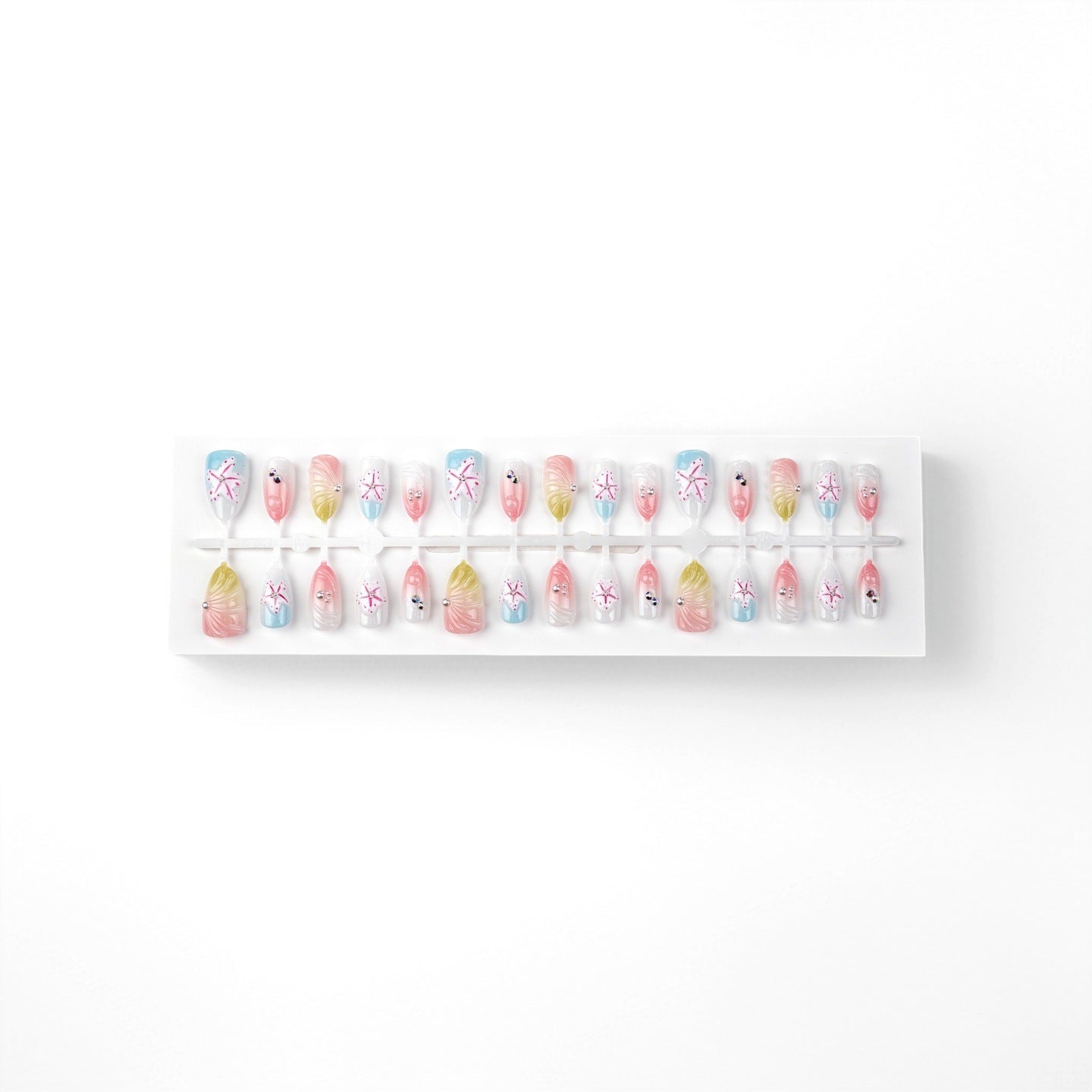 Artistic Sea-Inspired Press-On Nails Acalora