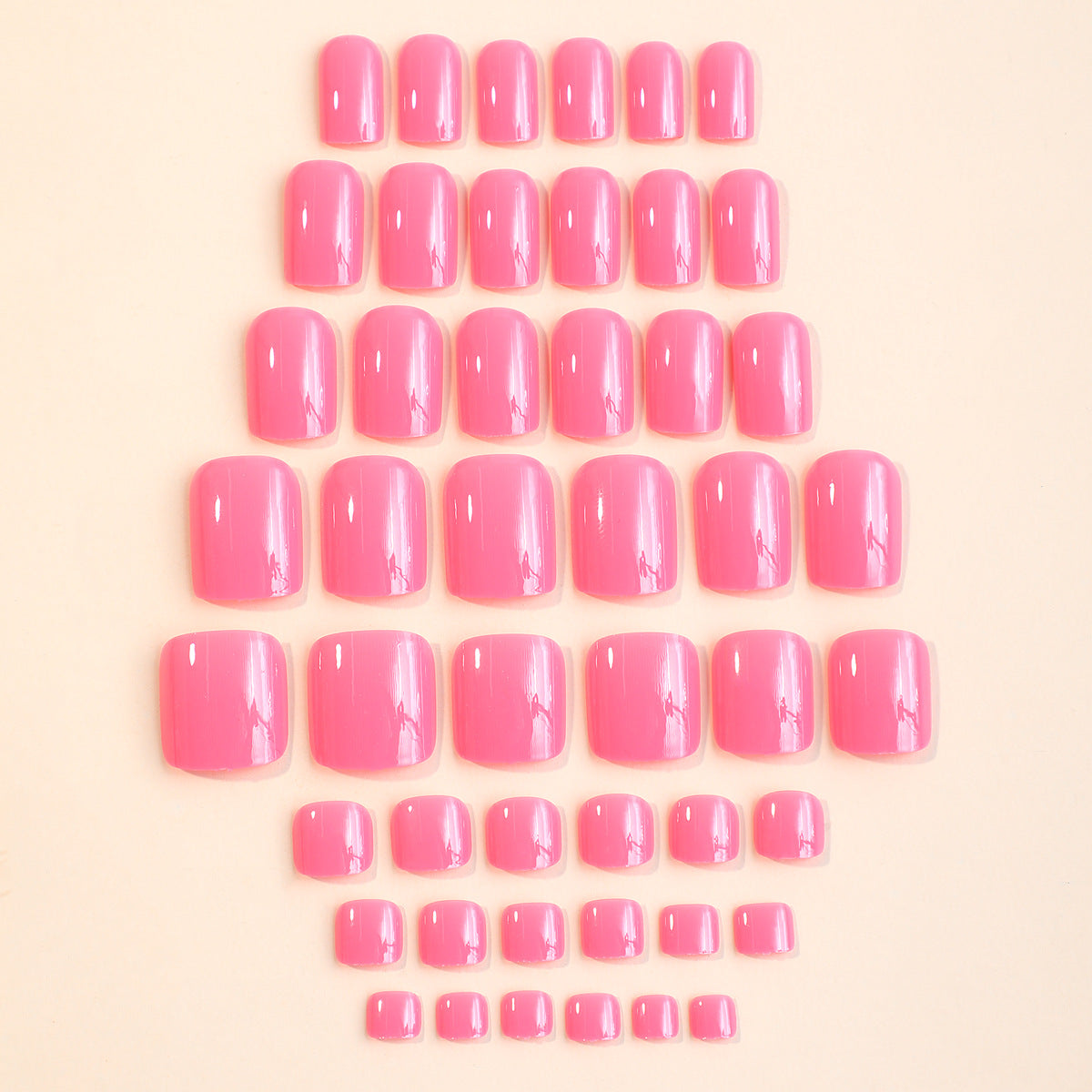 Glossy Press-On Nail Set with Premium Finish Acalora