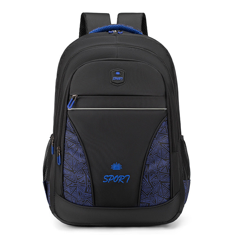 Stylish Geometric Print Backpack Acalora