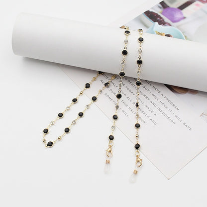 Elegant Crystal-Embellished Eyewear Chain Acalora 1788159829