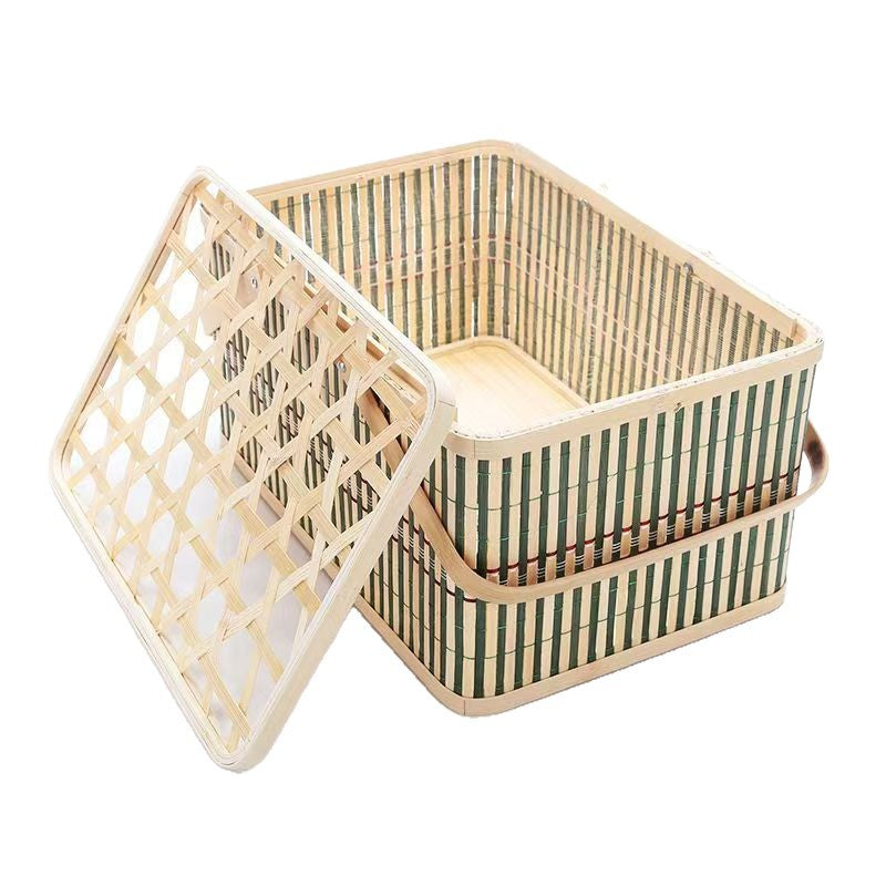Basket for Picnic and Storage Acalora