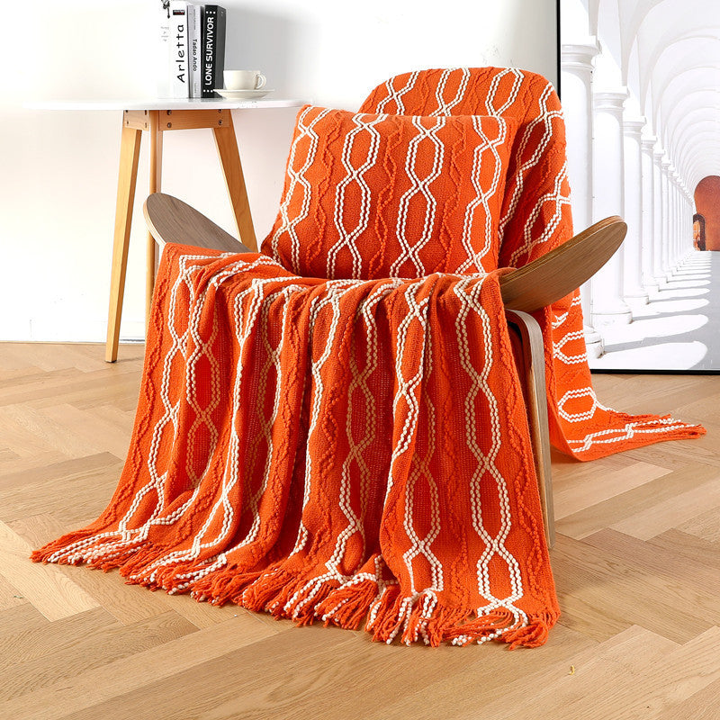 Textured Throw Blanket