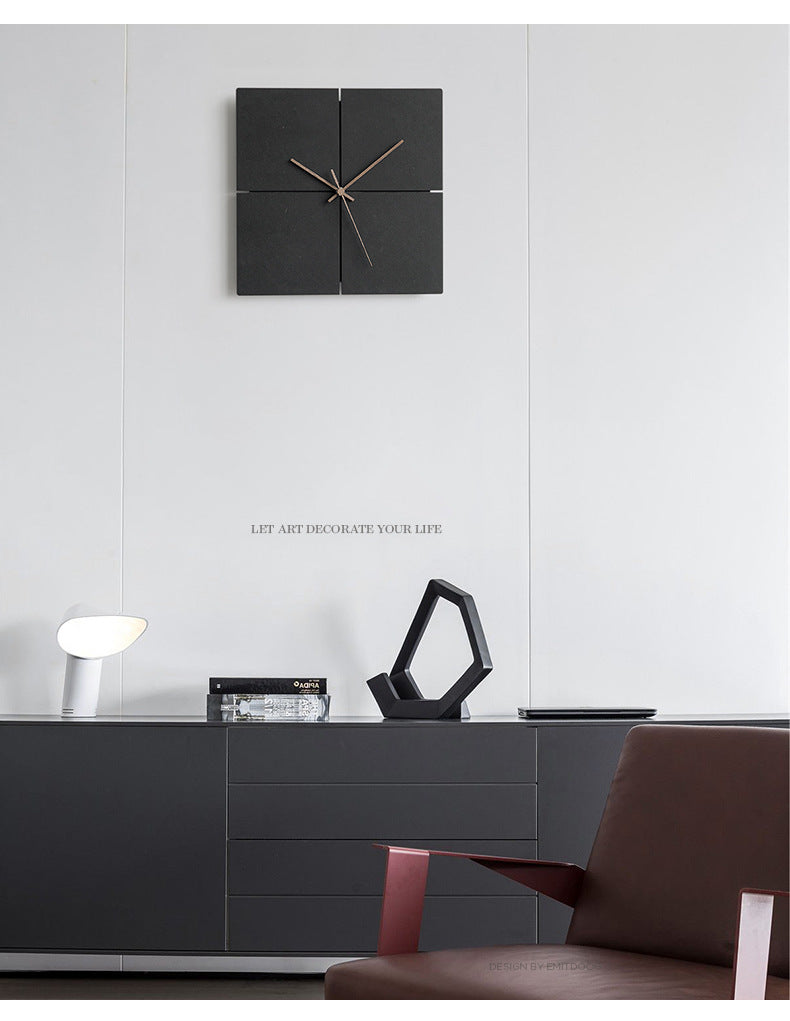 BowLift | Minimalist Modern Silent Wall Clock for Living Room