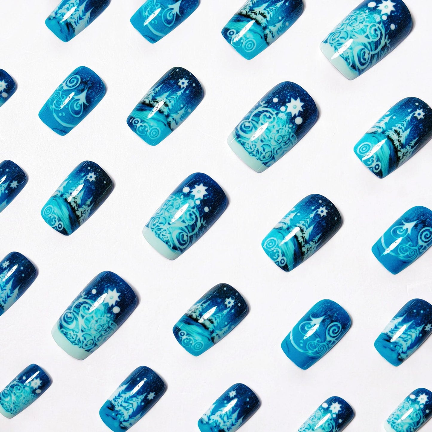 Winter Wonderland Nail Art Acalora