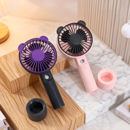 Women's portable hand fan with spray function Brehn