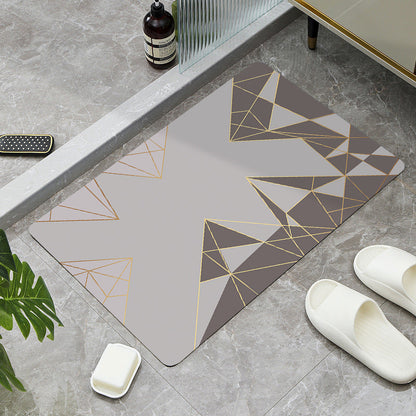 Modern Minimalist Bathroom Mat