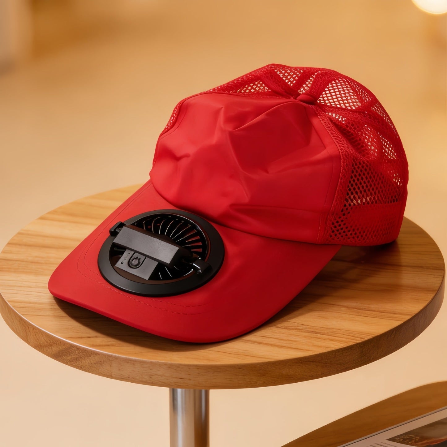 Women's Multifunctional Cooling Cap with Integrated Fan Karnz