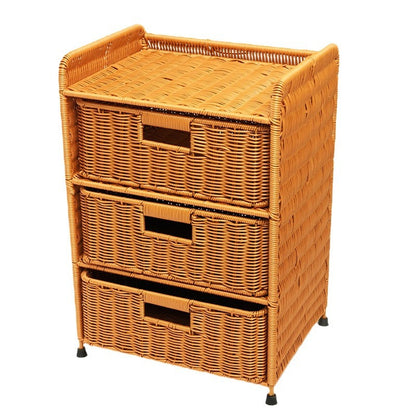 Multi-Drawer Woven Storage Chest Acalora