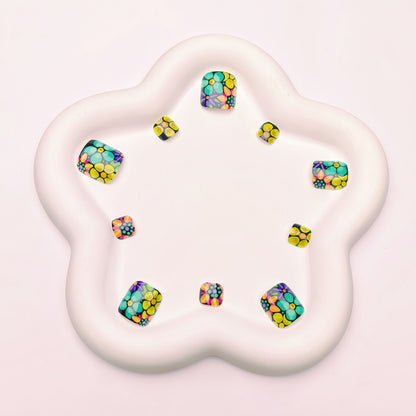 Decorative Floral Nail Art Acalora