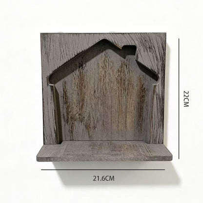 Decorative Plant Shelf Accentuation