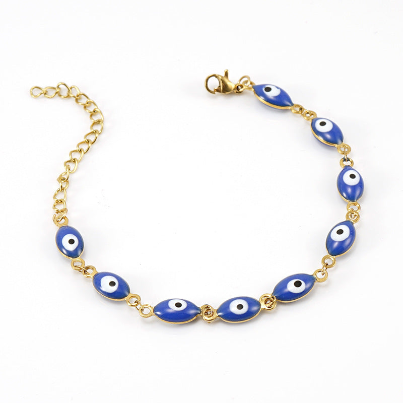 Colorful Evil Eye Bracelet Acalora