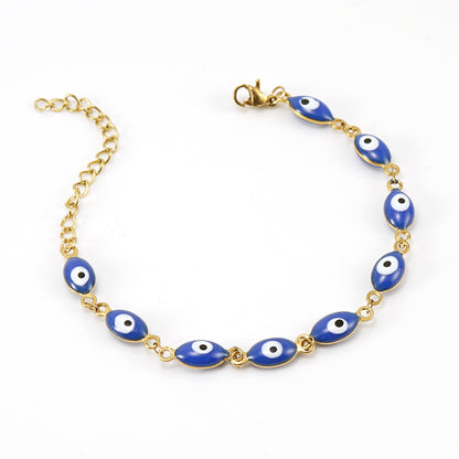 Colorful Evil Eye Bracelet Acalora