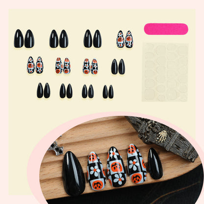 Halloween-Themed Press-On Nail Set Acalora