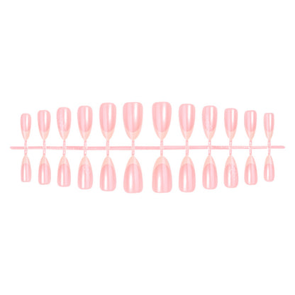Elegant French Tip Press-On Nails Acalora