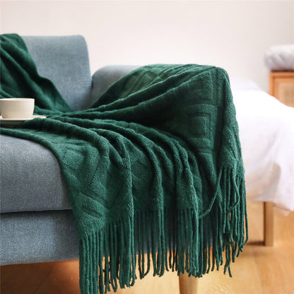 Cozy Decorative Woven Throw Blanket