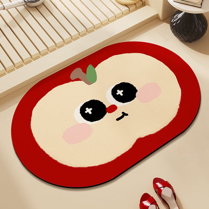 Playful Cloud-Shaped Bath Mat