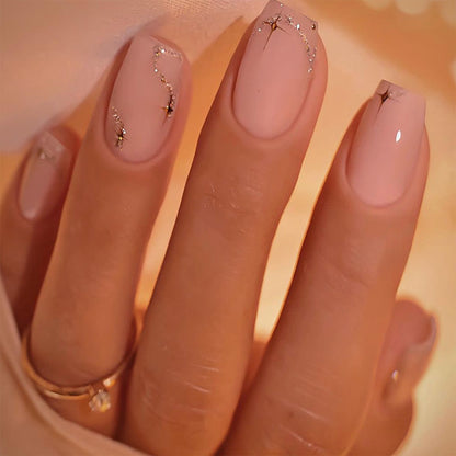 Elegant Press-On Nail Art Set Acalora