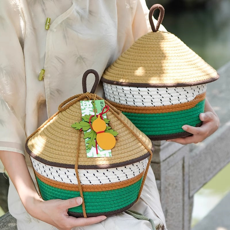 Playful storage basket Acalora