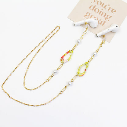 Decorative Statement Eyewear Chain Acalora