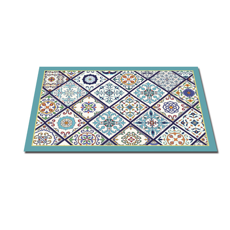 Playful Textured Kitchen Mat Acalora