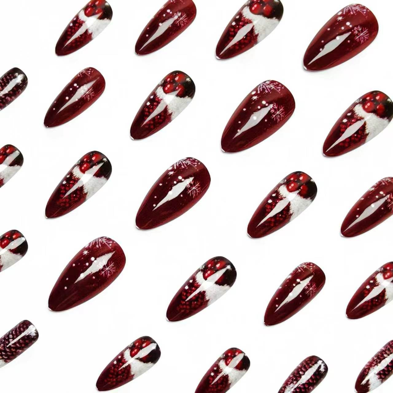 Seasonal Holiday-Themed 3D Nail Art Acalora