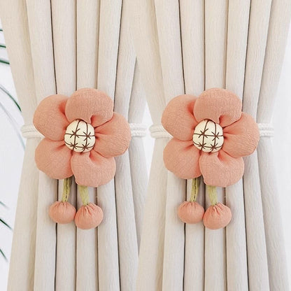 Decorative curtain flower clips Acalora
