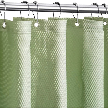 Textured Fabric Shower Curtain