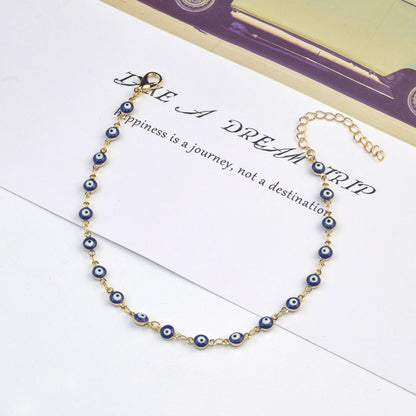 Decorative Eye Charm Anklet Acalora