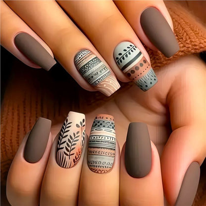Artistic Floral Design Press-On Nails Acalora 1788434359