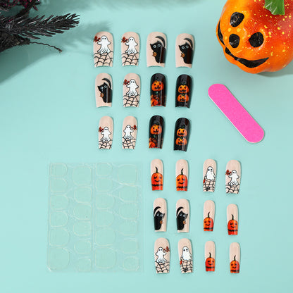 Creative Halloween Art Nails Set Acalora