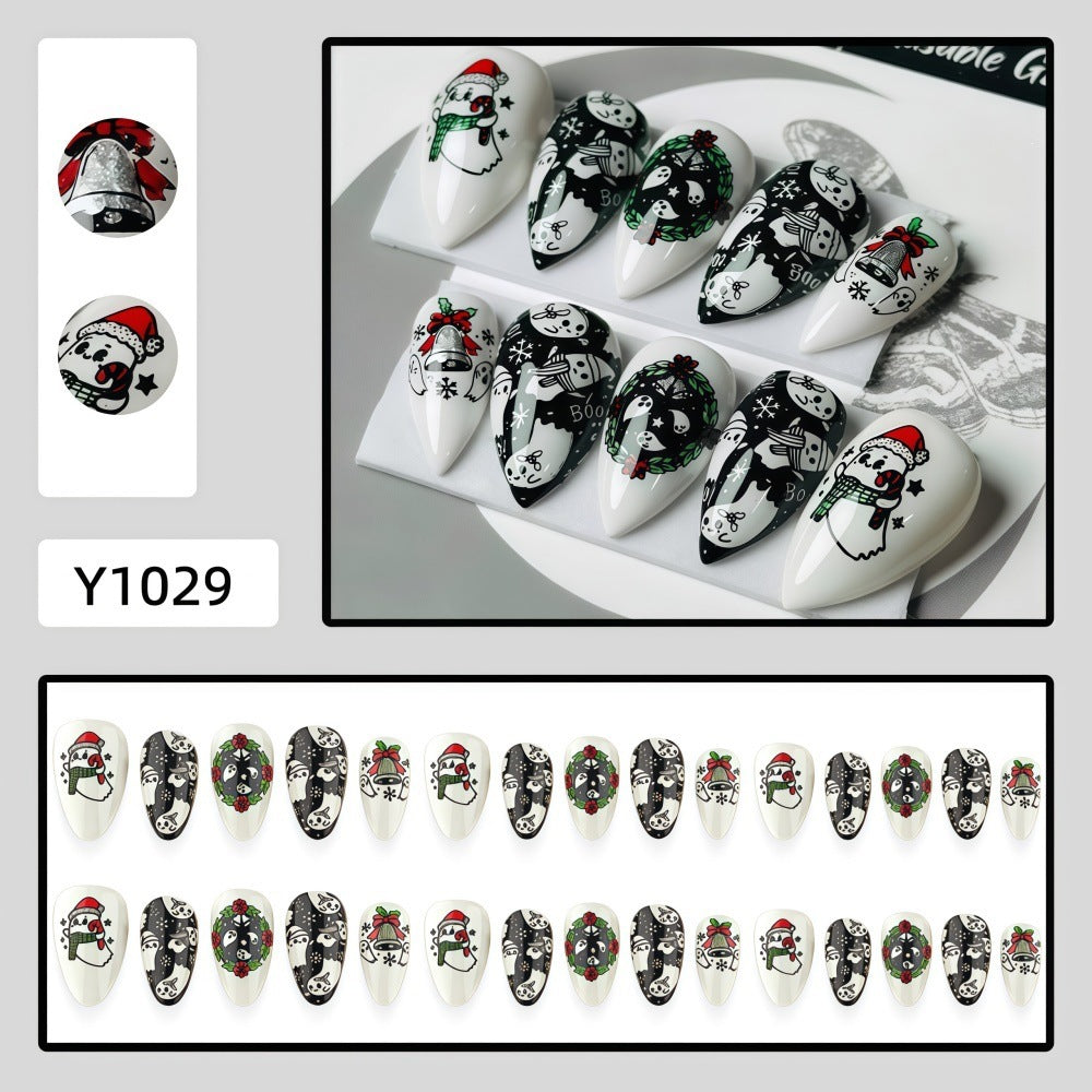 Christmas motif nail set Acalora